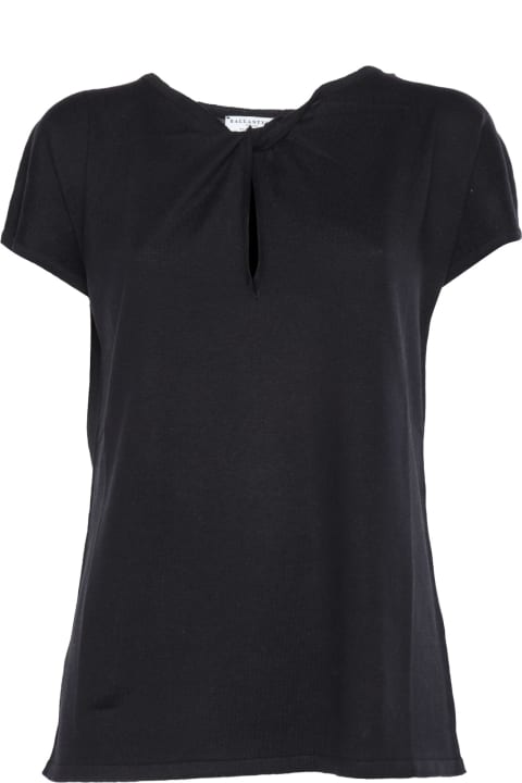 Ballantyne Sweaters for Women Ballantyne Black T-shirt