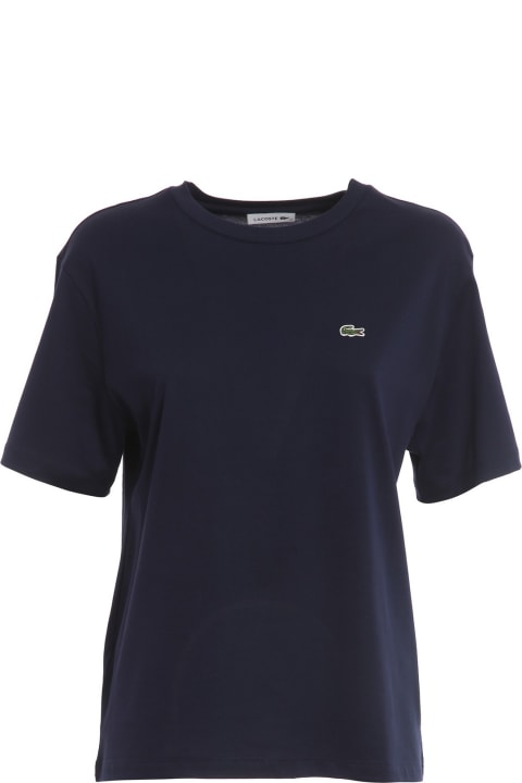 T-shirt In Cotone Blu Tf5441166