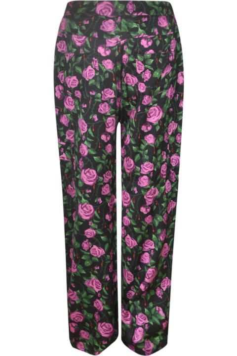 Chiara Ferragni Pants & Shorts for Women Chiara Ferragni Floral Trousers