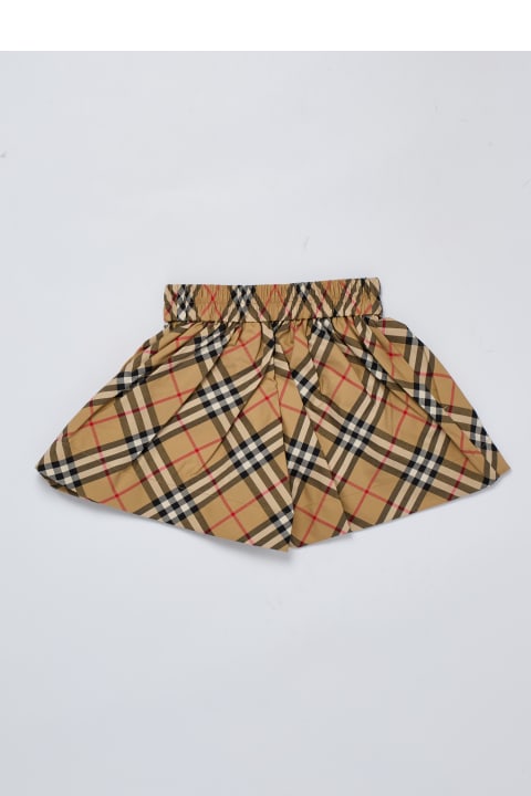 Burberry Bottoms for Boys Burberry Marcy Chk Shorts