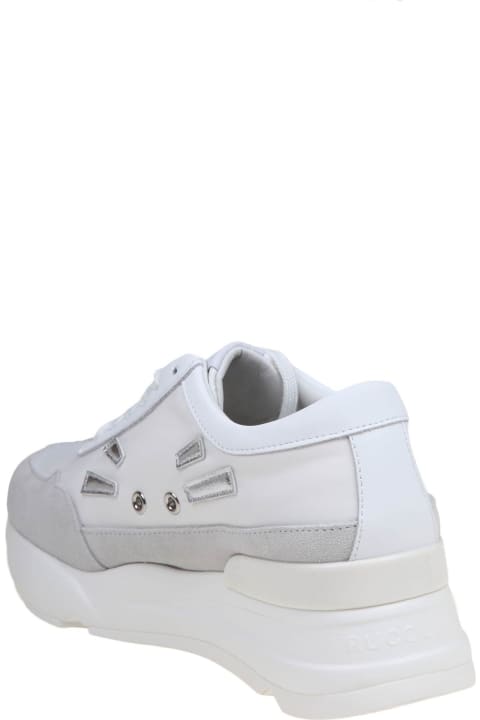 Ruco Line Sneakers for Women Ruco Line R-evolve 4409-bomber White Silver Sneakers