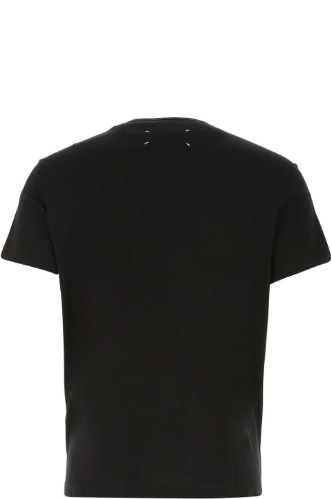 أدوات منزلية Maison Margiela Black Cotton T-shirt