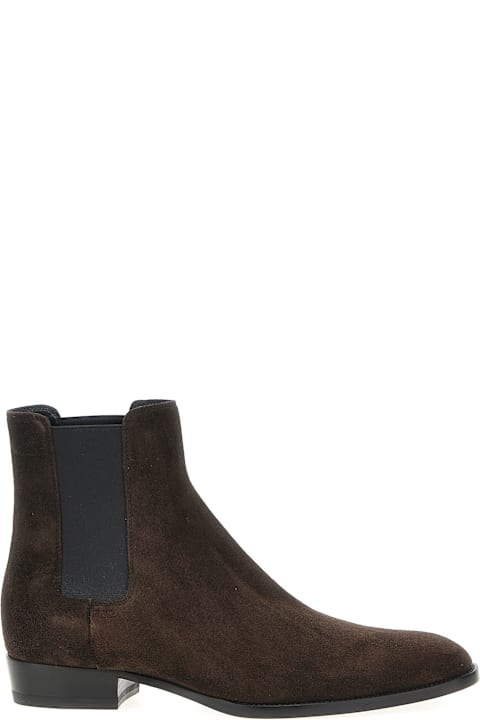 Saint Laurent Boots for Men Saint Laurent 'wyatt' Chelsea Boots