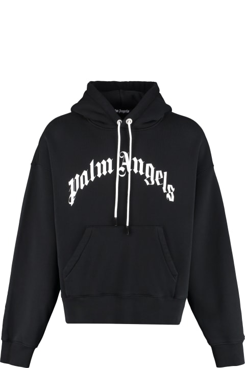 Homeware Palm Angels Logo Cotton Hoodie