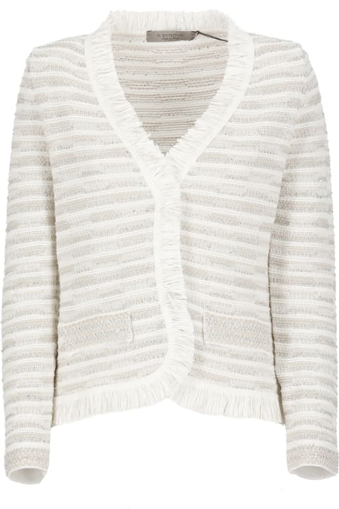 D.Exterior Sweaters for Women D.Exterior Cotton Blazer