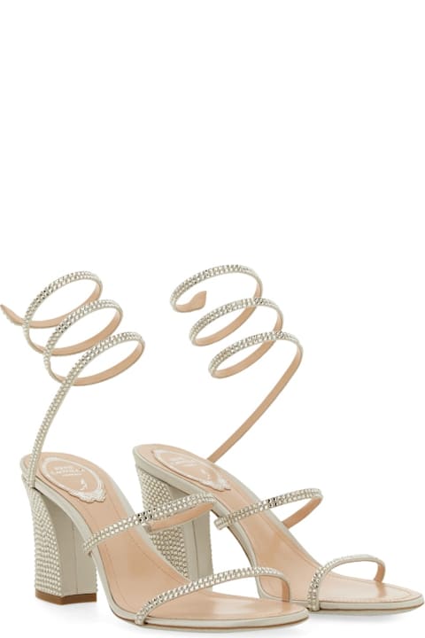 René Caovilla for Men René Caovilla Sandal With Rhinestones