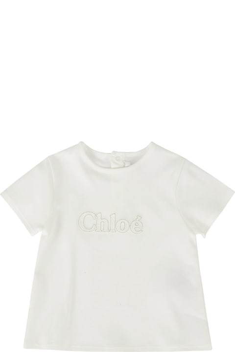Chloé T-Shirts & Polo Shirts for Baby Girls Chloé Tee Shirt