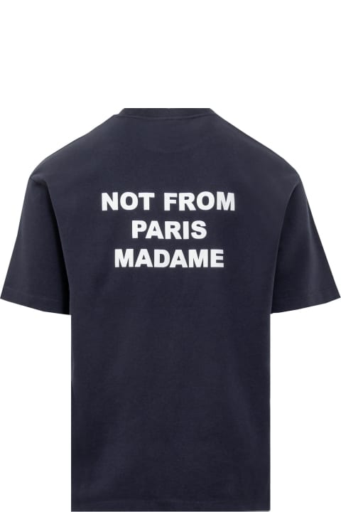 أدوات منزلية Drôle de Monsieur Le Slogan T-shirt