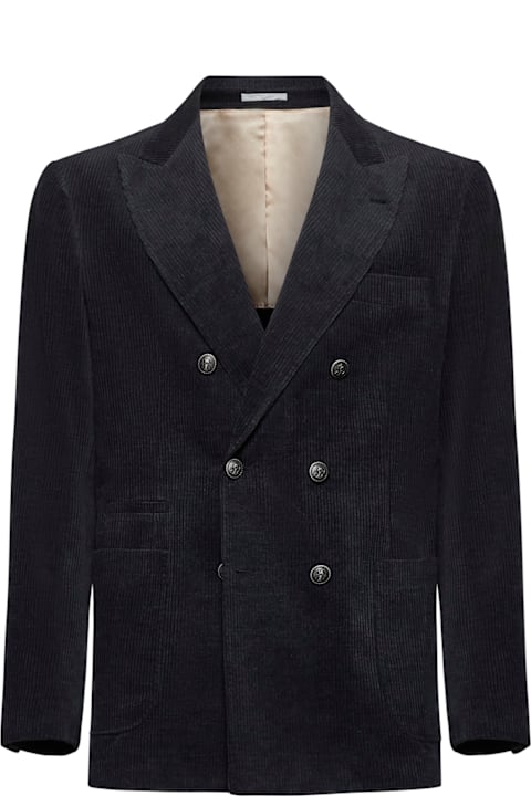 Brunello Cucinelli معاطف وجواكت لـ القسم الرجالي Brunello Cucinelli Blazer