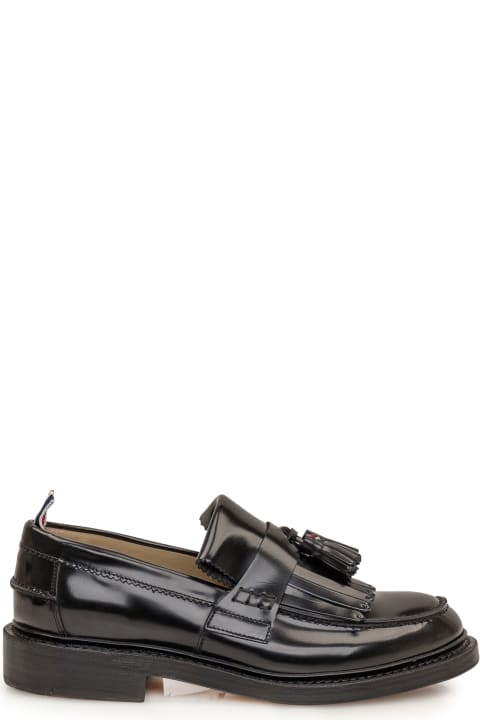 Thom Browne Flat Shoes for Women Thom Browne Tassel Kilt Loafer