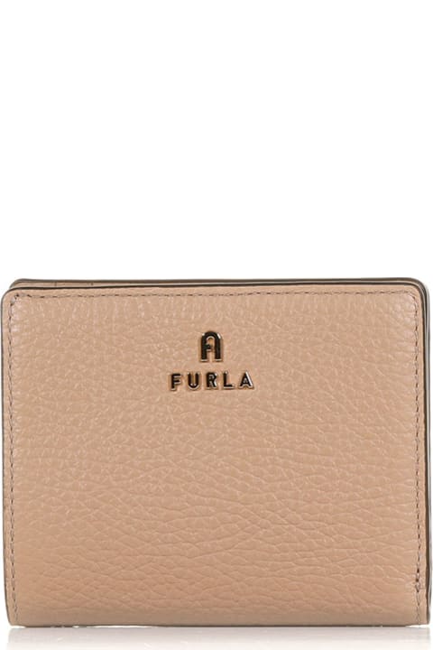 Furla for Women Furla Camelia Wallet In Leather With Flap