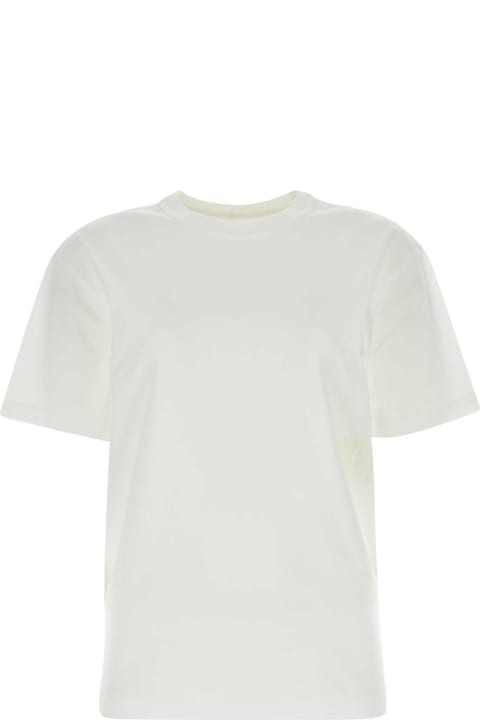 T by Alexander Wang Topwear for Women T by Alexander Wang White Cotton T-shirt