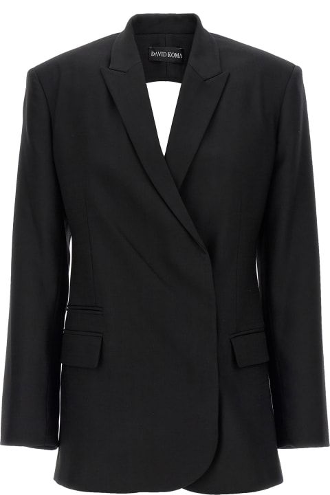 David Koma Coats & Jackets for Women David Koma Cut-out Blazer