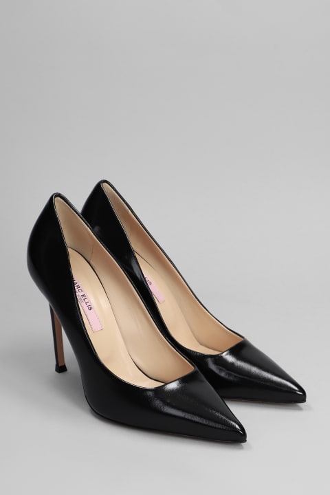 High-Heeled Shoes for Women Marc Ellis Pumps In Black Leather