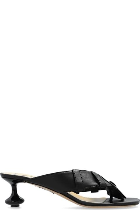 Loewe Sandals for Women Loewe Toy Panta 45mm Leather Sandals