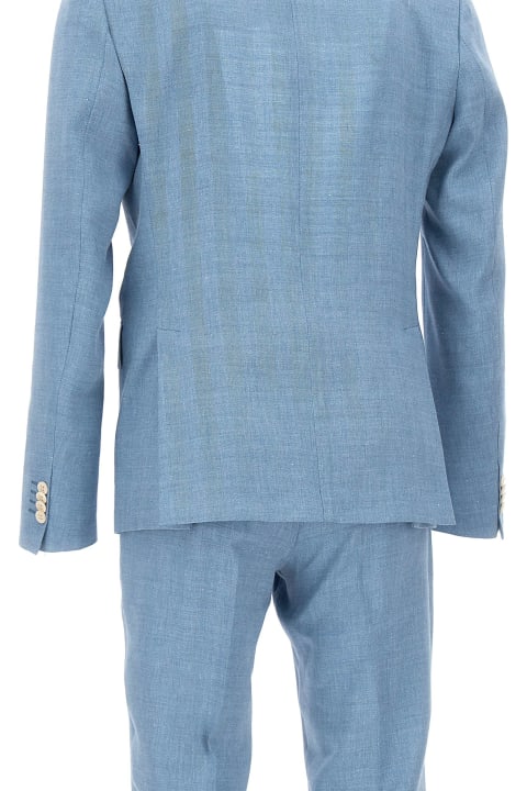 Linen And Wool Two-piece Suit