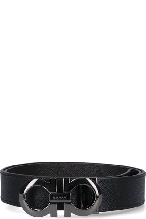 Ferragamo for Men Ferragamo Reversible 'gancini' belt