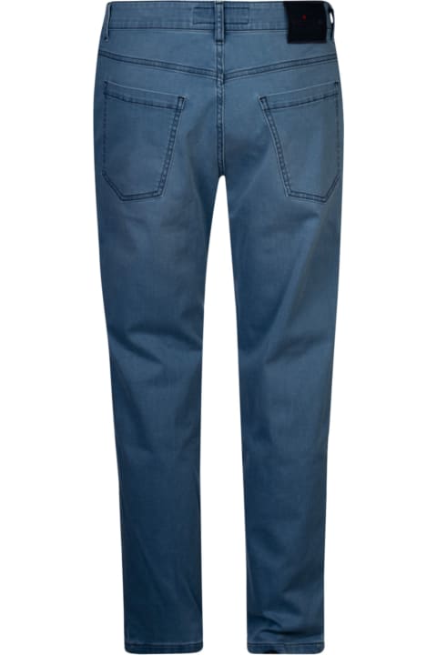 Kiton Jeans for Men Kiton Buttoned Fitted Jeans