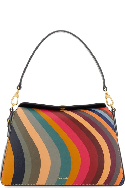 Paul Smith Totes for Women Paul Smith Shoulder Bag "swirl"