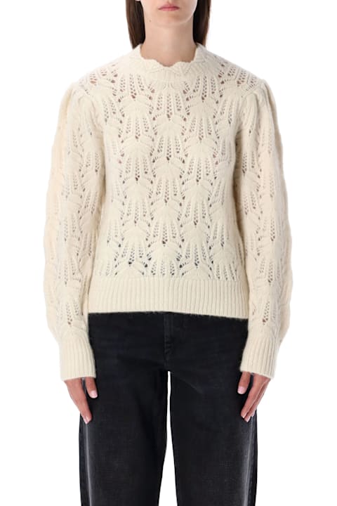 Homeware Marant Étoile Ivory Lace Knit Sweater Marant étoile