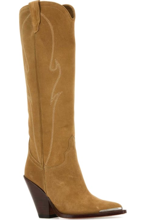 Sonora Boots for Women Sonora Camel Suede Rancho Boots