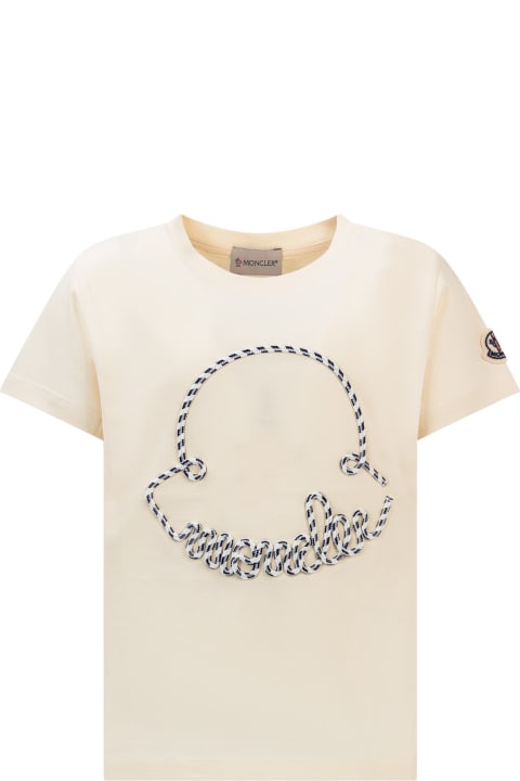 Moncler Clothing for Girls Moncler Logo T-shirt