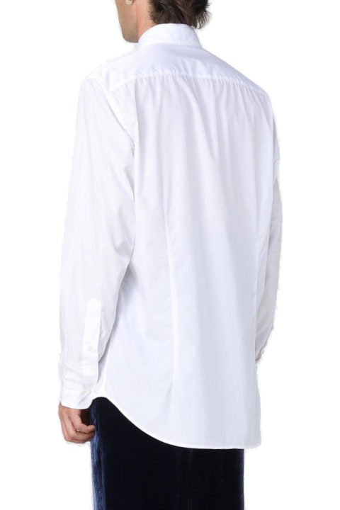 メンズ新着アイテム Etro Logo-embroidered Button-up Shirt Etro