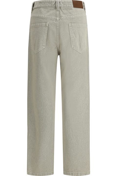 Jeans for Women Brunello Cucinelli Straight Dyed Jeans