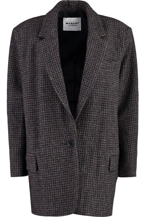 Coats & Jackets for Women Marant Étoile Cikaito Wool Single-breasted Blazer