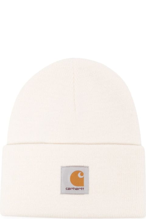 Carhartt Accessories for Men Carhartt Cream White Beanie