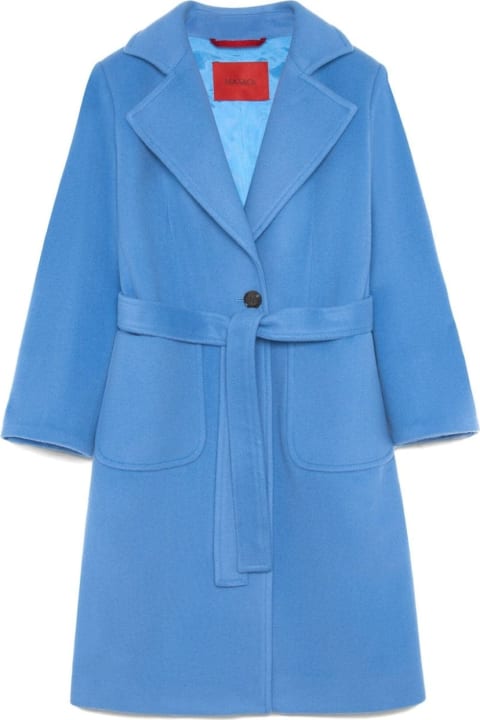 Max&Co. Coats & Jackets for Girls Max&Co. Cappotto Azzurro