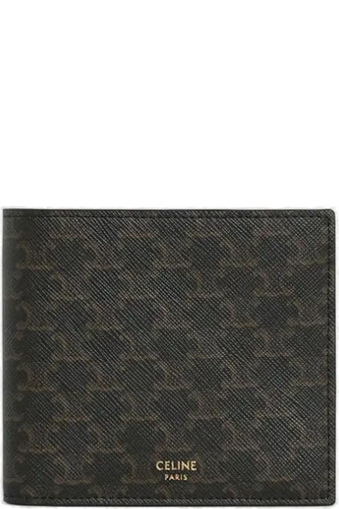 Celine محافظ لـ السيدات Celine Monogrammed Bifold Wallet