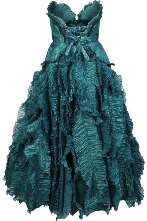 Maria Lucia Hohan for Women Maria Lucia Hohan Teal Lunara Dress