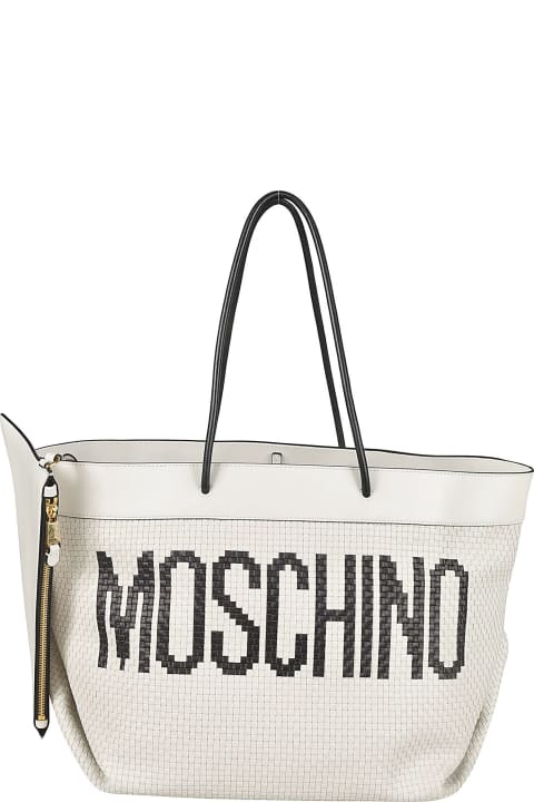 Moschino for Women Moschino Woven Logo Tote