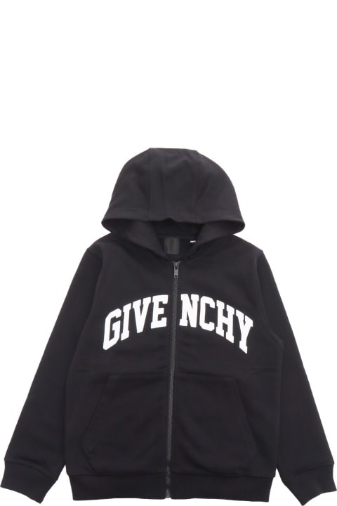 Fashion for Kids Givenchy Black Sweatshirt With Logo