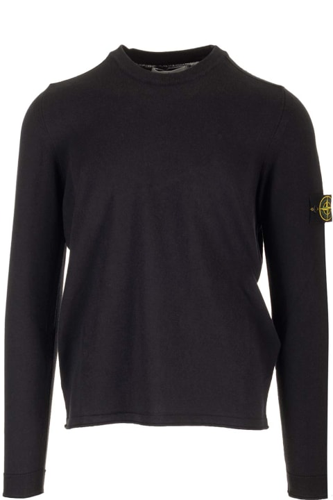 Sweaters for Men Stone Island Cotton Sweater