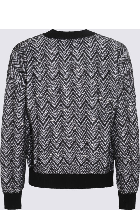 Missoni Sweaters for Men Missoni Black And White Cotton Knitwear