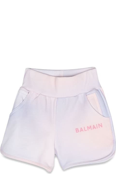 Balmain لـ Kids Balmain Bermuda Sweatshirt