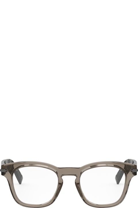 Dior نظارات لـ القسم الرجالي Dior Diorblacksuito S21i 6400 Transparent Khaki Glasses