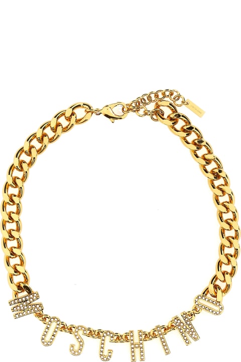 Jewelry Sale for Women Moschino Logo Necklace