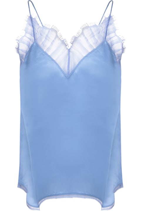 Clothing for Women IRO Iro Berwyn Light Blue Top