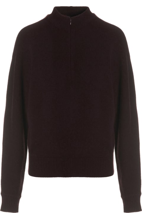 Cashmere Zip Sweater