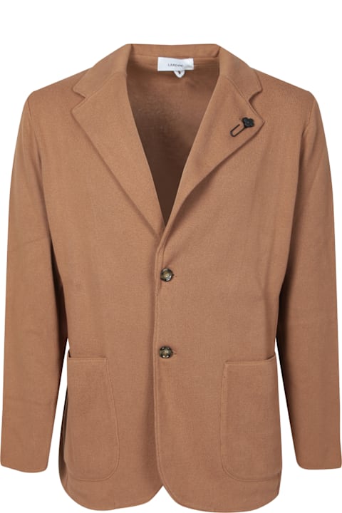 Lardini Sweaters for Men Lardini Burnt Cotton Jacket