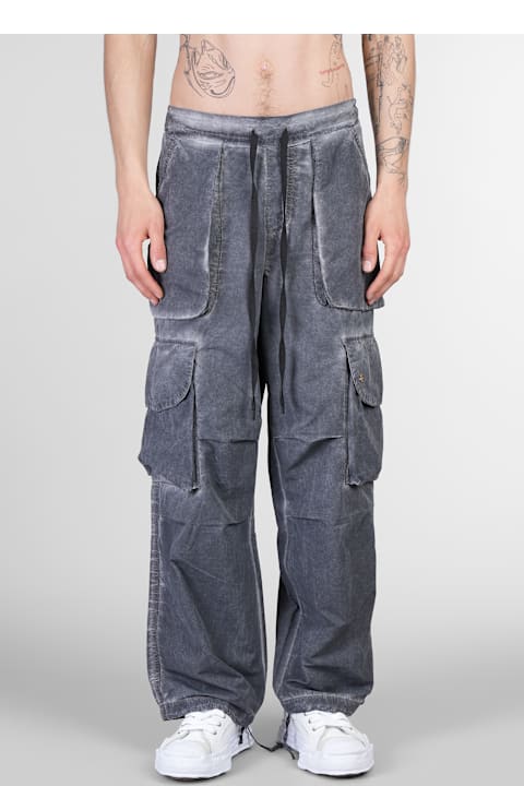 A Paper Kid Clothing for Men A Paper Kid Pants In Black Polyamide