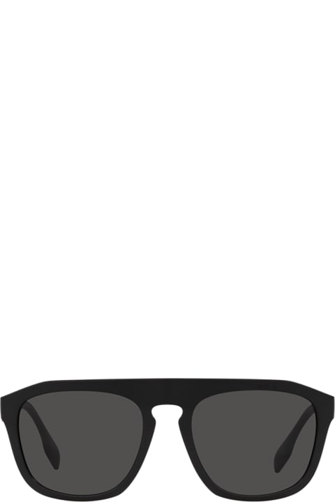 メンズ Burberry Eyewearのアイウェア Burberry Eyewear Be4396u Matte Black Sunglasses