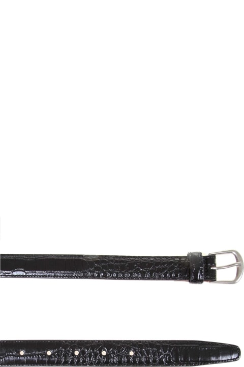 Dsquared2 Accessories for Men Dsquared2 Black Leather Belt