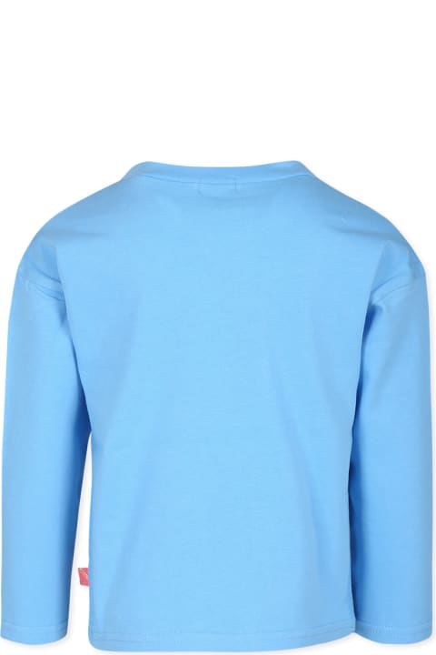 Homeware Billieblush Light Blue T-shirt For Girl With Sequins