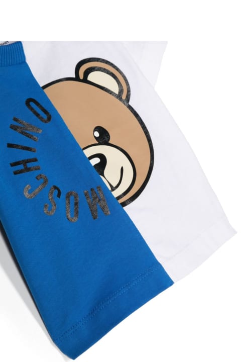 Topwear for Baby Girls Moschino T-shirt Con Logo
