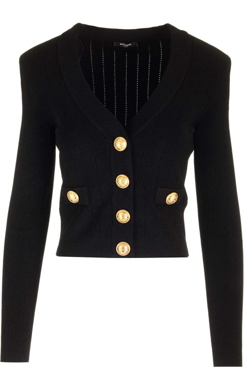 Clothing for Women Balmain Ribbed Cardigan
