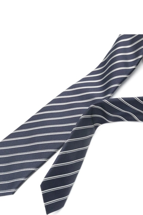 Fashion for Men Emporio Armani Woven Jacquard Tie
